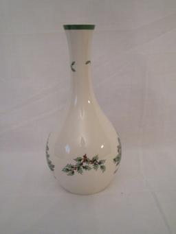 Spode Christmas Tree Budvase 7 1/2"