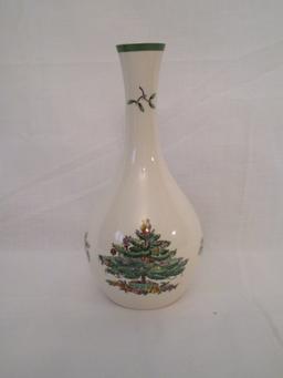 Spode Christmas Tree Budvase 7 1/2"