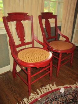 Pair Eastlake Side Chairs