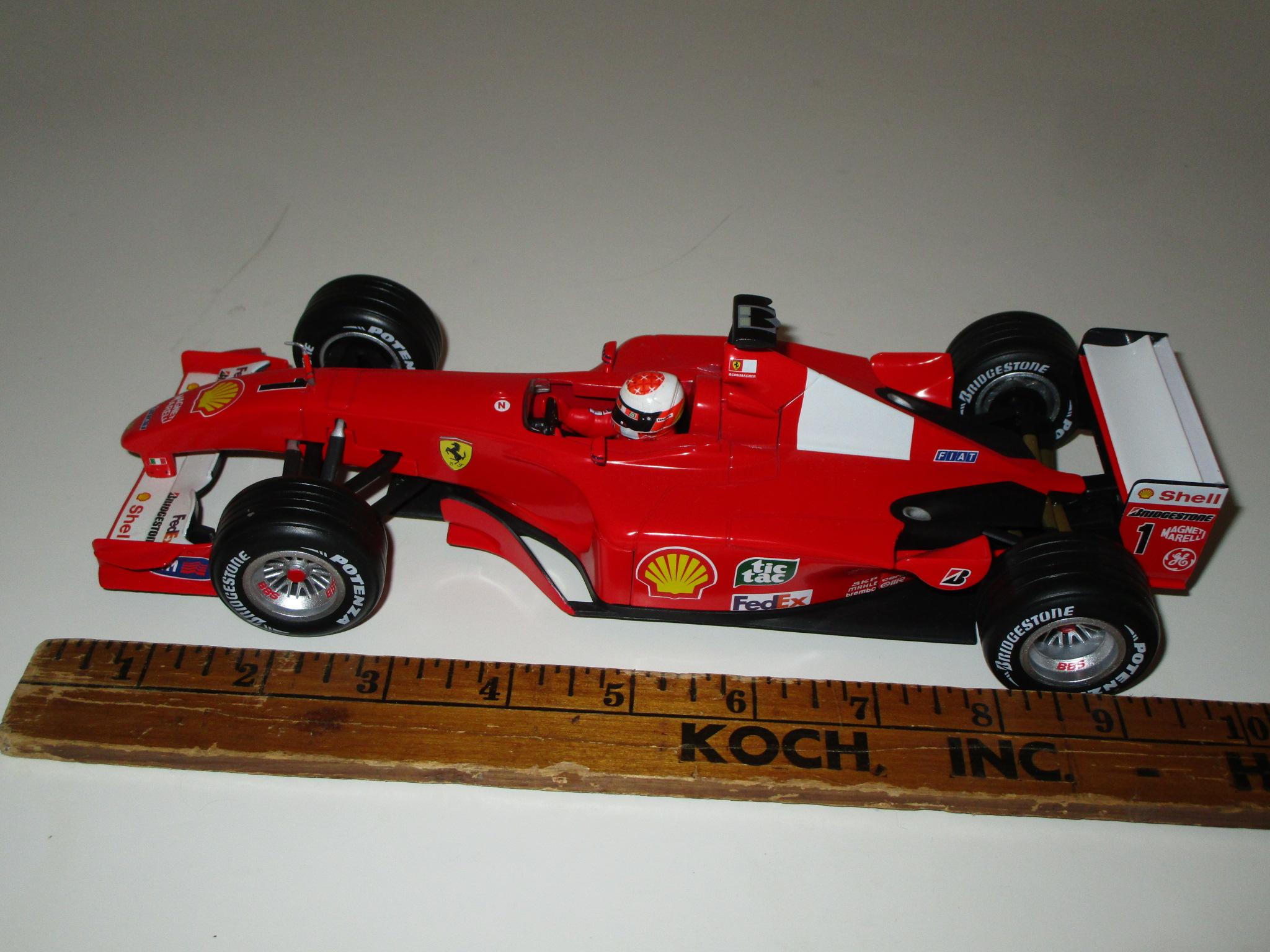 Ferrari F2001 1:18 Scale Die Cast Model of Michael Schumacher's