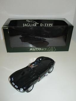 Jaguar D-Type  1:18 Scale Die Cast Model