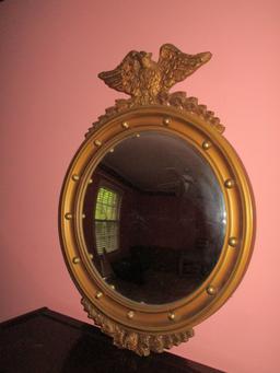 Beautiful Federal Mirror w/ Convex Glass - Approx. 29" x 22" Overall