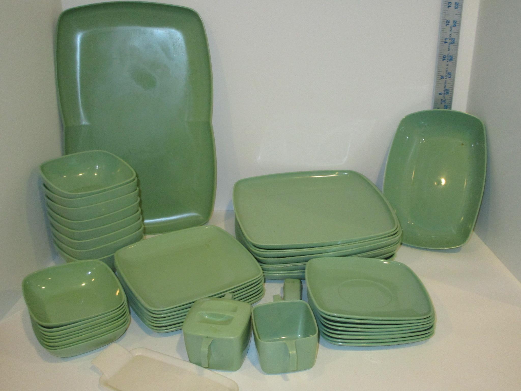 Lot - Byrd's Tranquil Ware Dishes - Approx. 40 pcs.