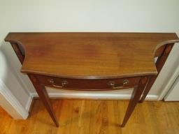 Hammery Mahogany Entry Table w/ 1 Drawer