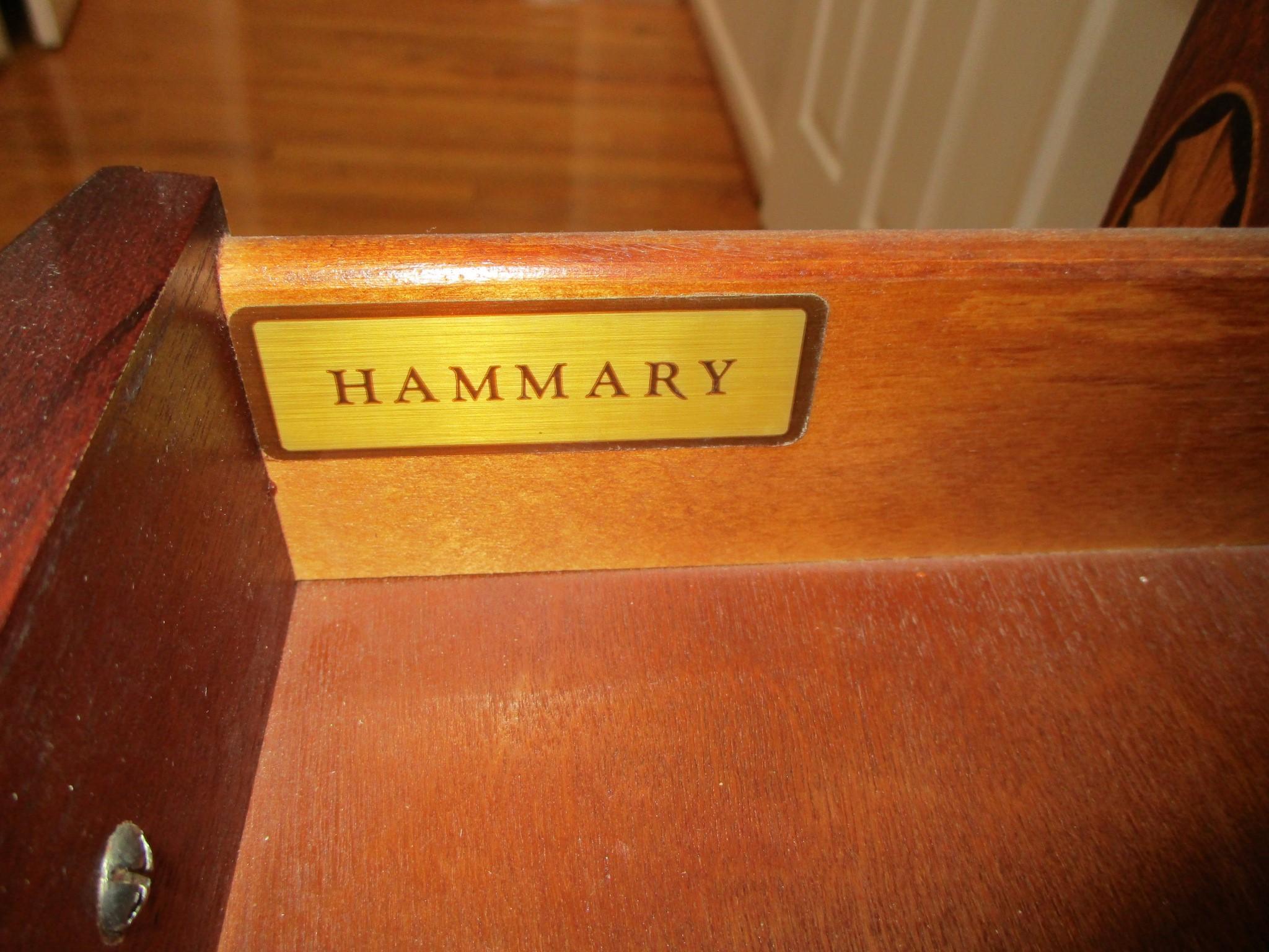 Hammery Mahogany Entry Table w/ 1 Drawer