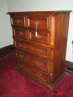 Pecan Wood Chest - 38" X 20" X 48" t