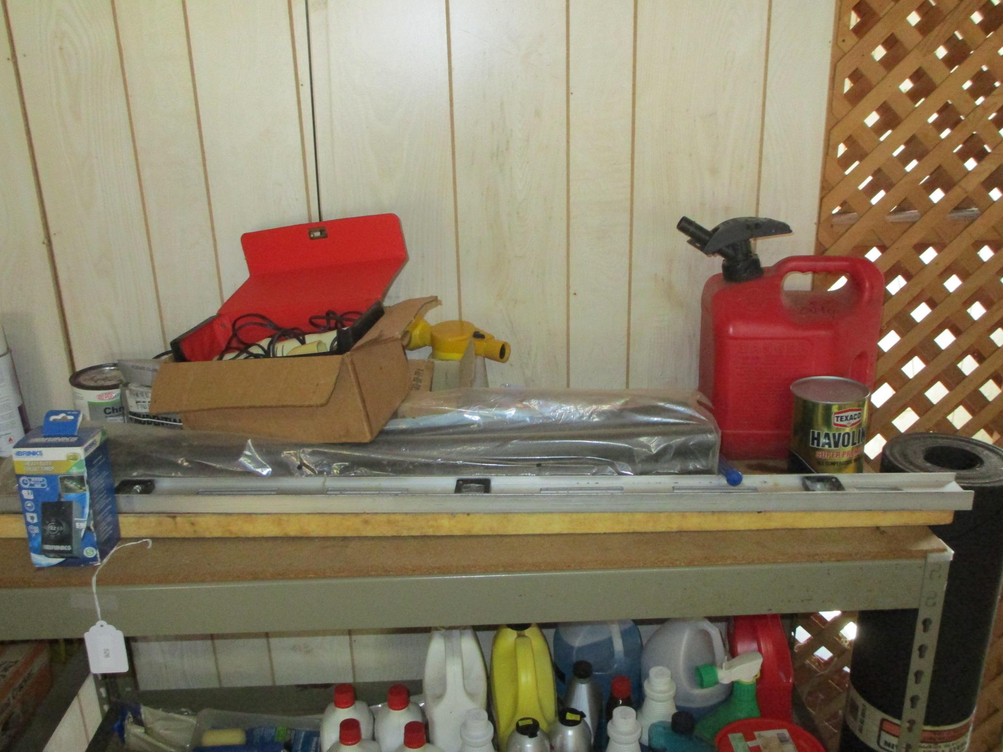Great Garage Shelf Lot - see all pictures