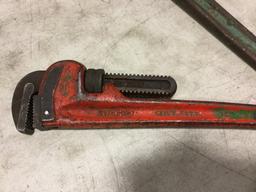 Ridgid Pipe Wrenches, Qty. 4