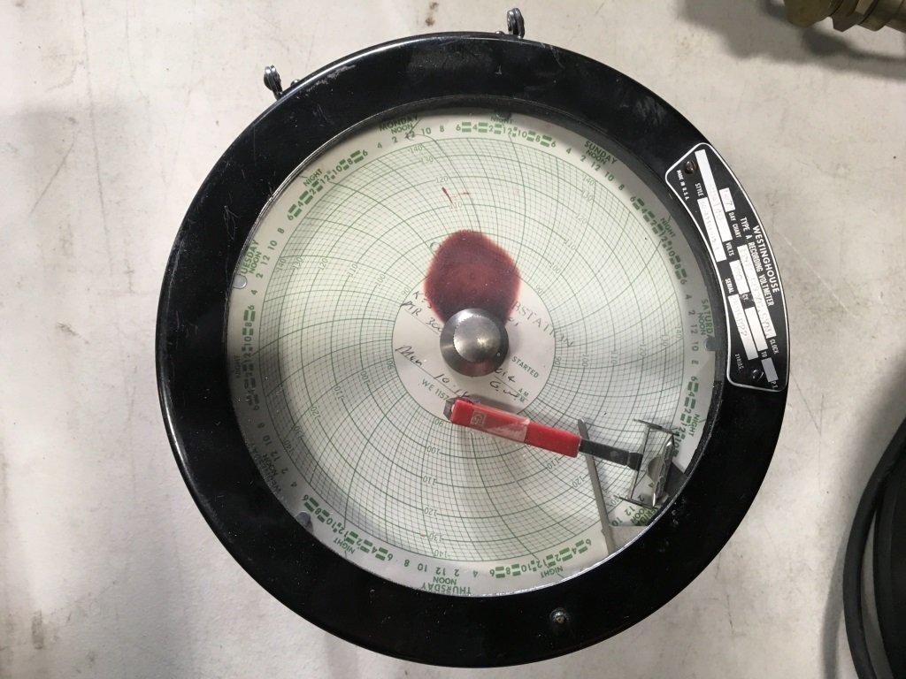 Westinghouse Voltmeter