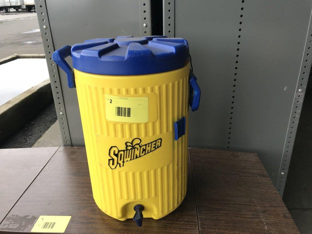 Sqwincher Water Cooler