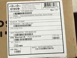 Cisco CP8945 VOIP Phones, Qty 6