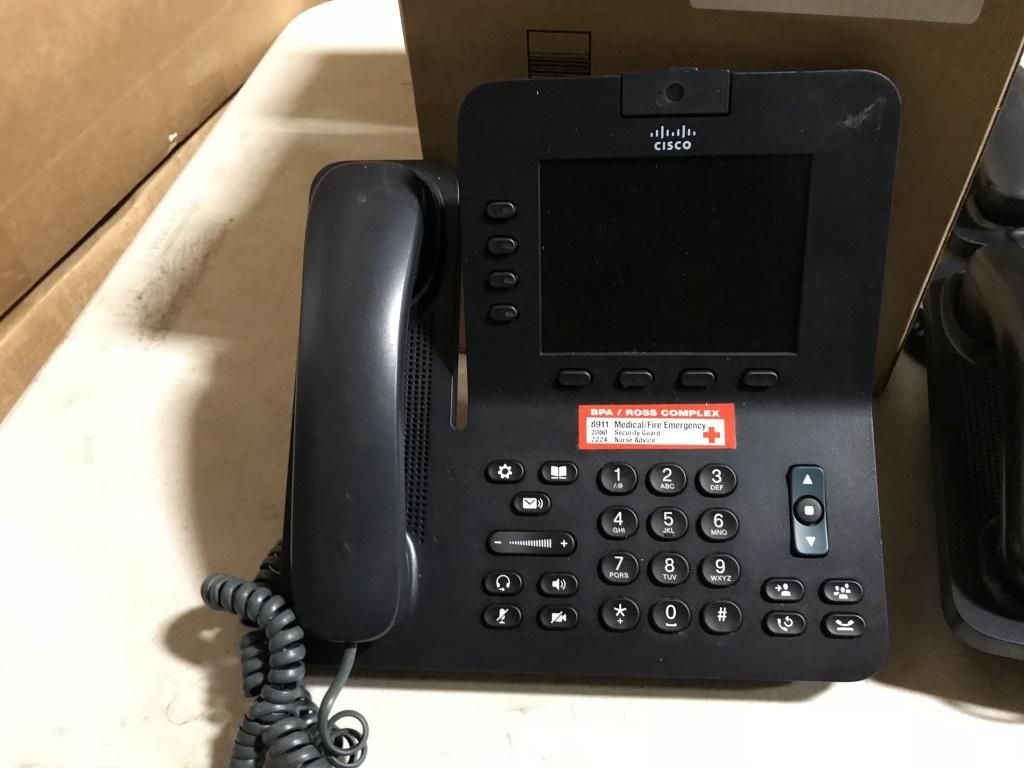 Cisco CP8945 VOIP Phones, Qty 6