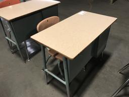 Child's School Desk w/ Chair