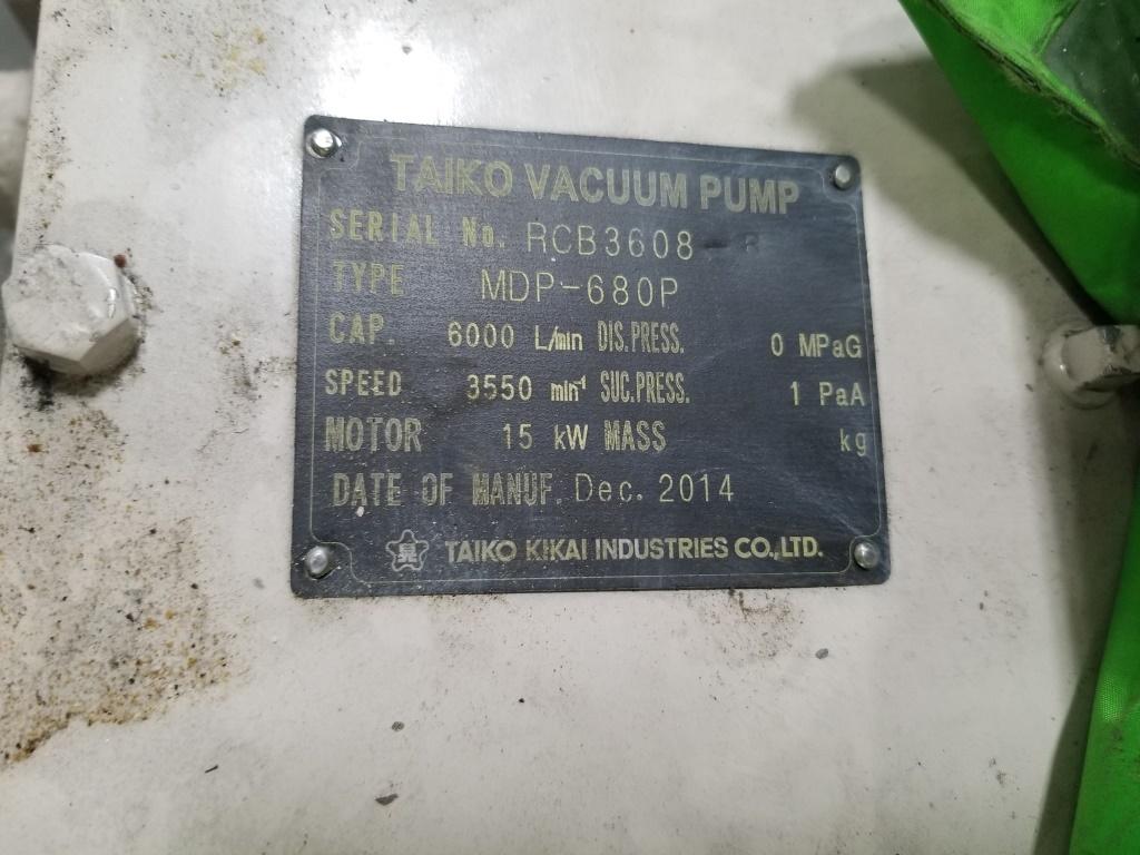 TAIKO MDP-680V Screw Type Vacuum Pump