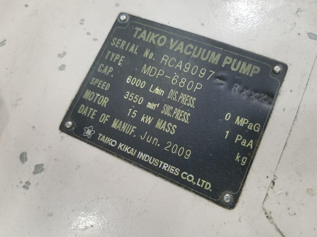 TAIKO MDP-680V Screw Type Vacuum Pump