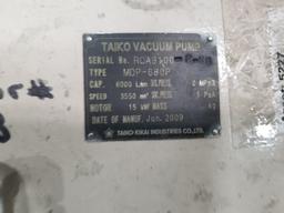 TAIKO MDP-680V Screw Type Vacuum Pump