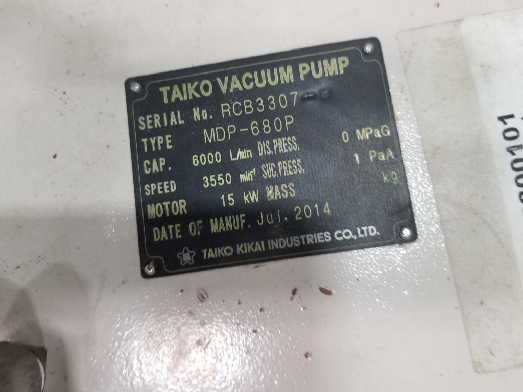 TAIKO MDP-680V Screw Type Vacuum Pump