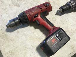 Milwaukee 18 V Drills, Qty 3