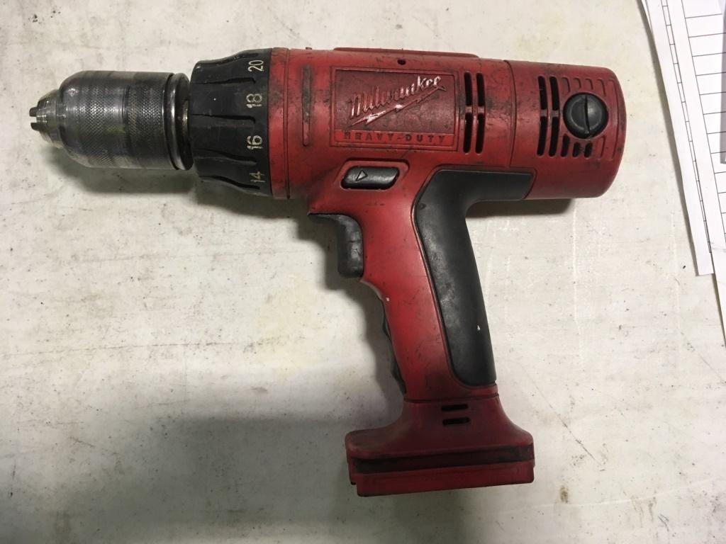 Milwaukee 18 V Drills, Qty 3