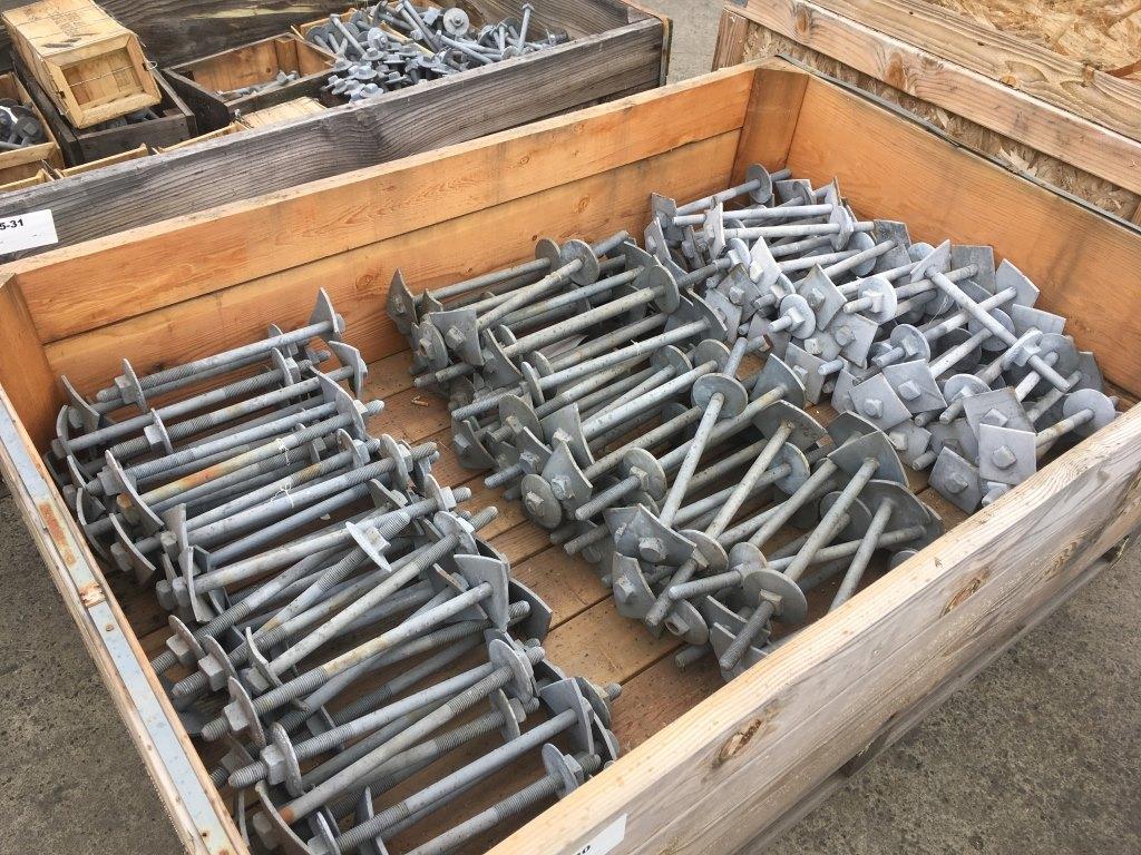 Galvanized Bolt Crossarms