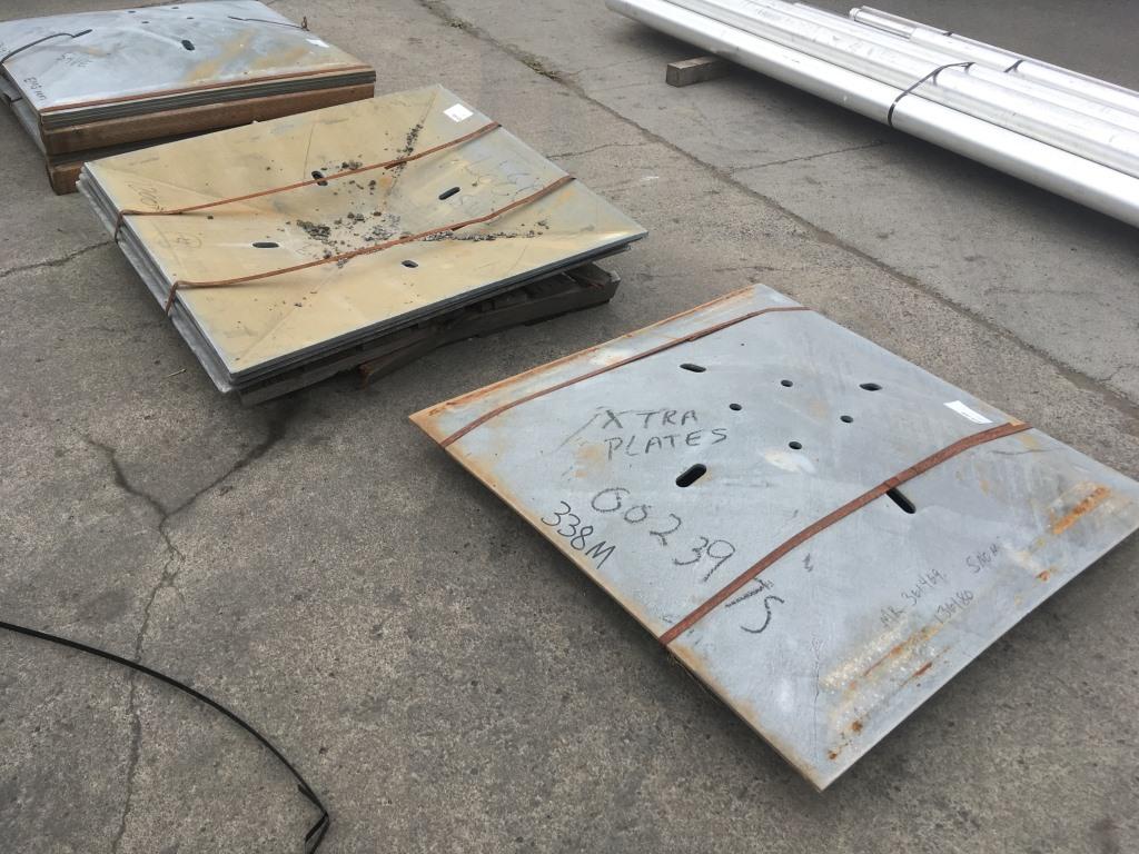 Galvanized Lids Qty 5