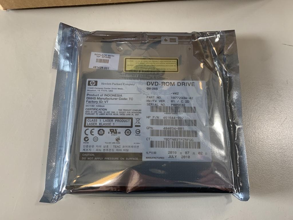HP DV-28S DVD-ROM Drives Qty 18