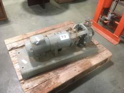 Durco Mark III Pump w/Electric Motor