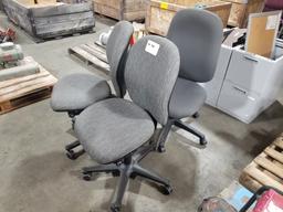 Rolling Office Chairs Qty 4