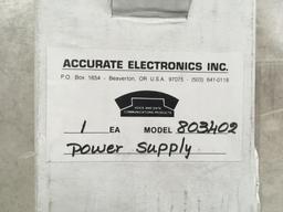 Accurate Electronics Power Supply Units