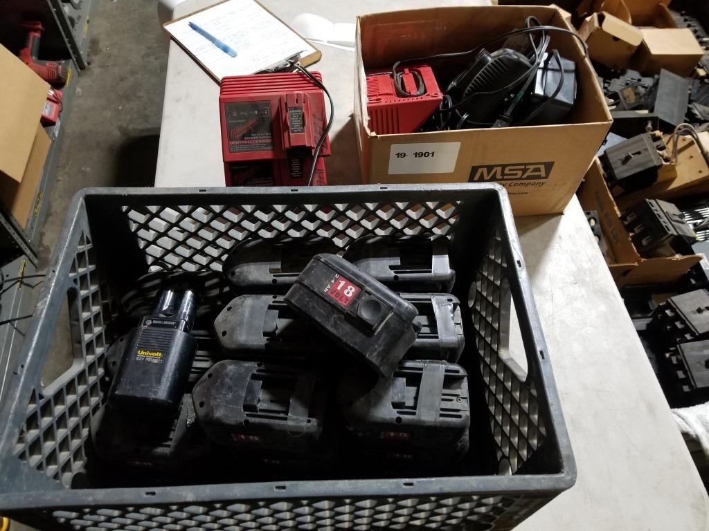 Power Tool Batteries & Chargers