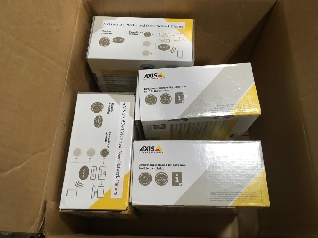 Axis M-30 Network Cameras Qty 4