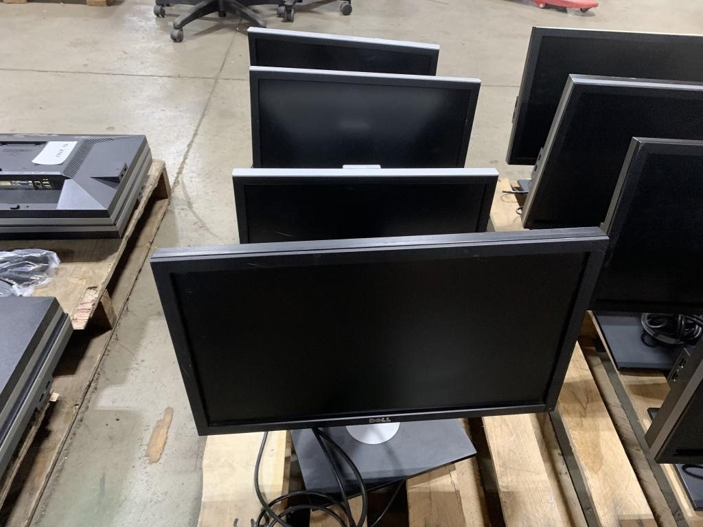 Dell Flat Panel Monitors, Qty. 4