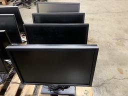 Dell Flat Panel Monitors, Qty. 4