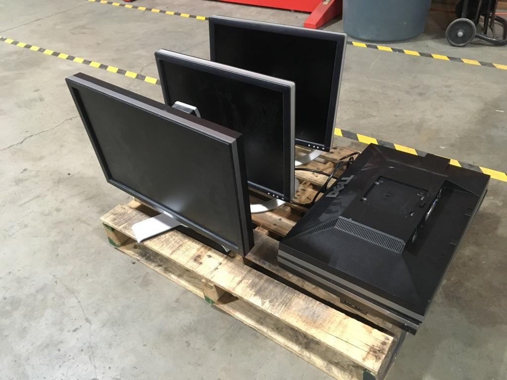 Dell Computer Monitors Qty 5