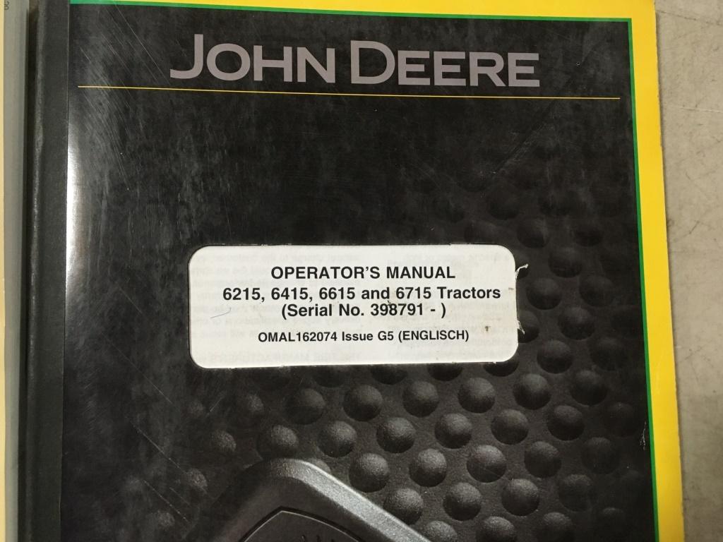 John Deere Equipment Manuals