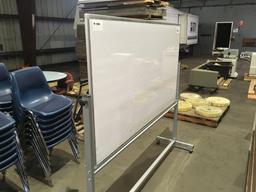 Two-Sided White Board w/Stand