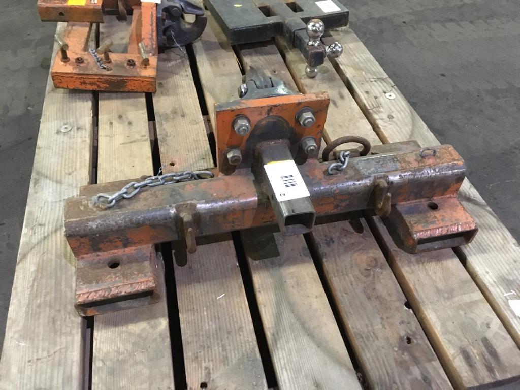 Forklift Pintle Hitch Attachment