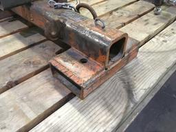 Forklift Pintle Hitch Attachment