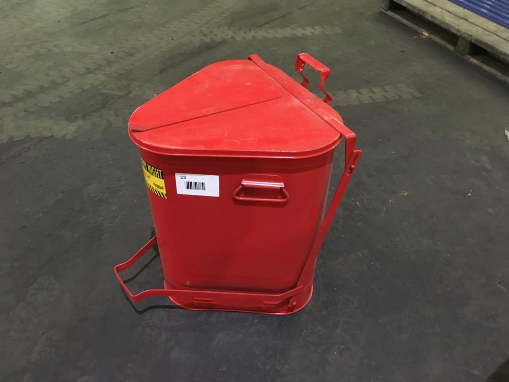 Eagle 21 Gal Oily Waste Can