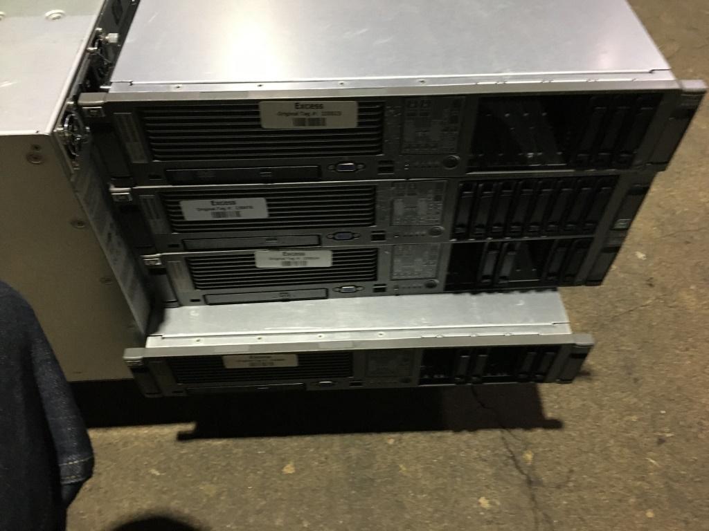 HP Proliant Blade Servers Qty 7