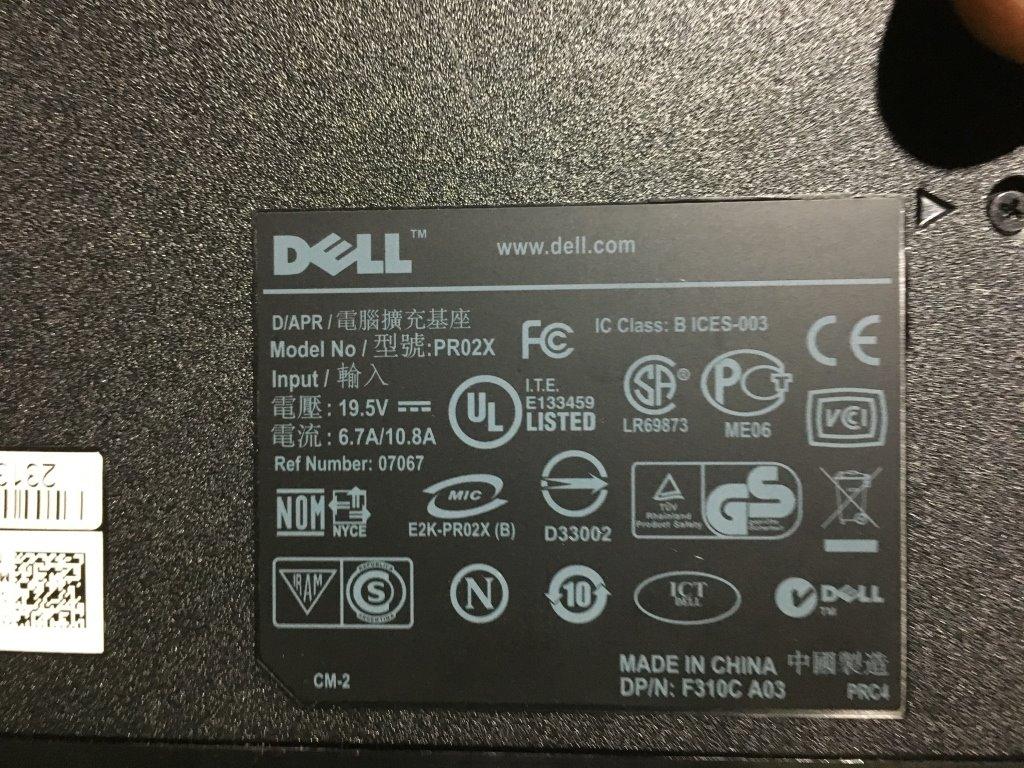 Dell PRO2X Laptop Docking Stations