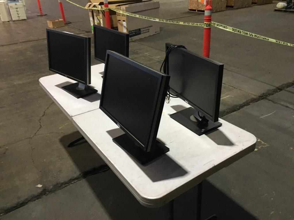 Dell Computer Monitors Qty 4