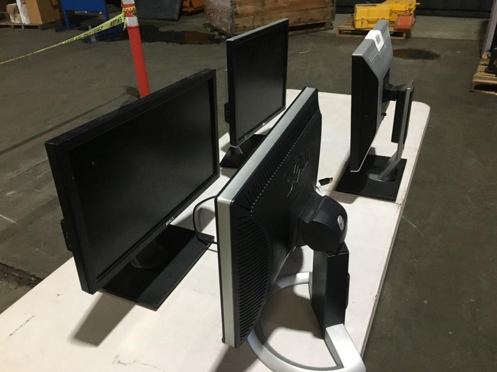 Dell Computer Monitors Qty 4