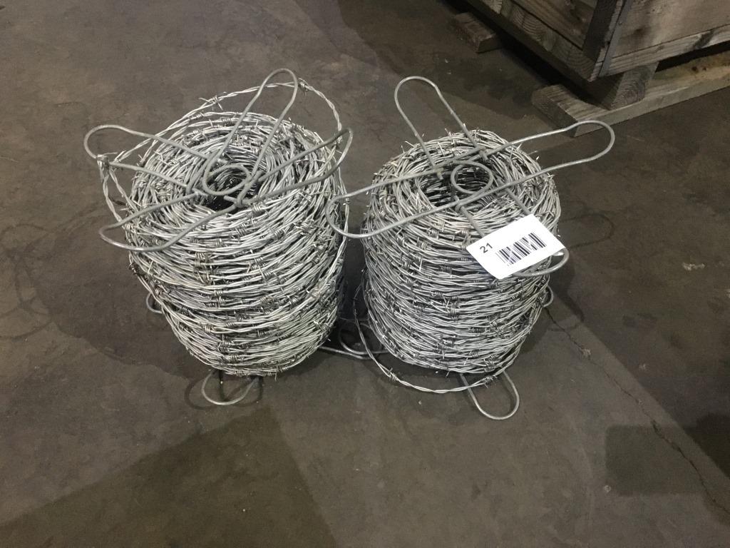 Barbed Wire Spools Qty 2