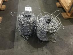 Barbed Wire Spools Qty 2