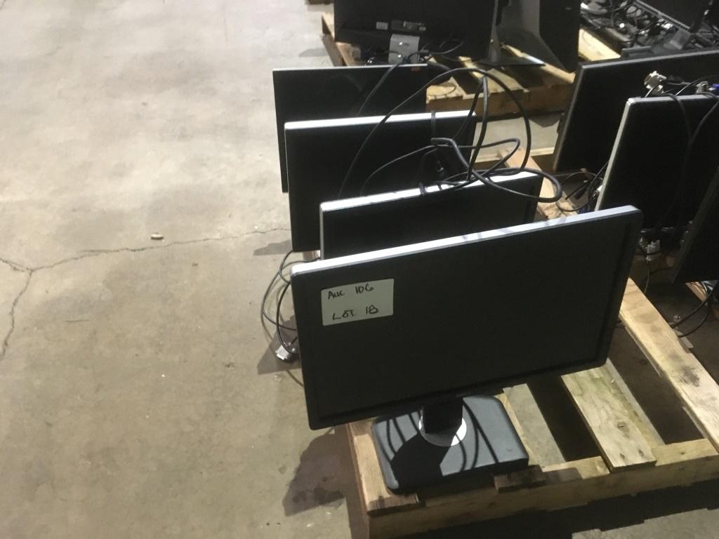 Dell Monitors, Qty. 4