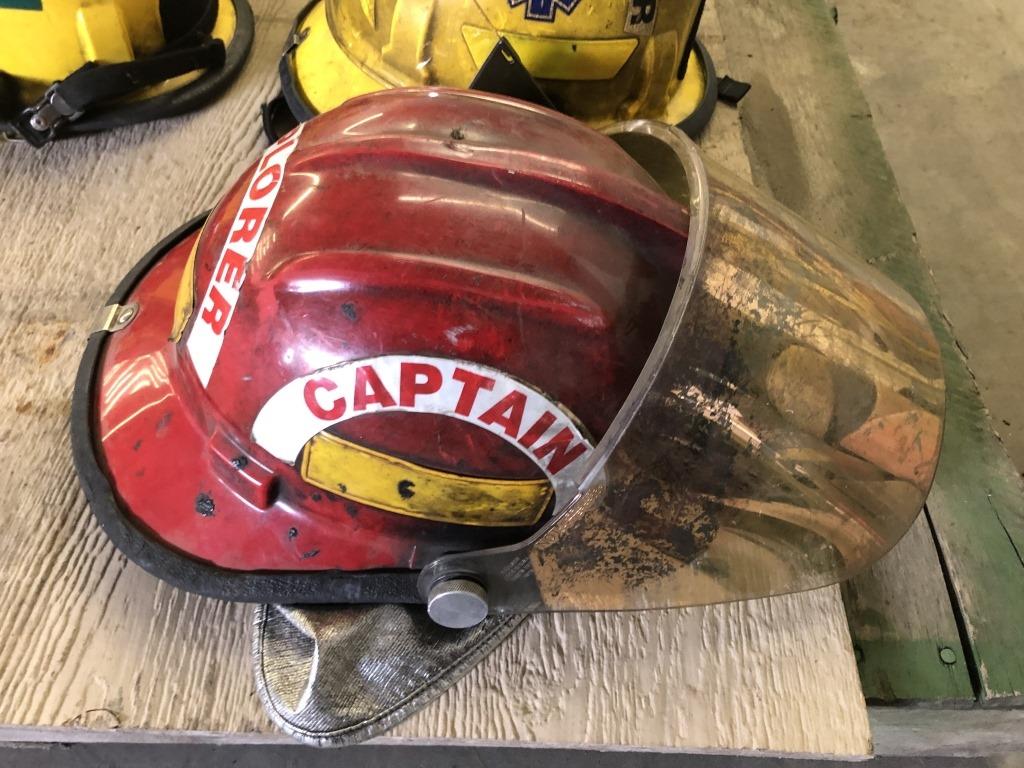 Fireman Hard Helmets Qty 11