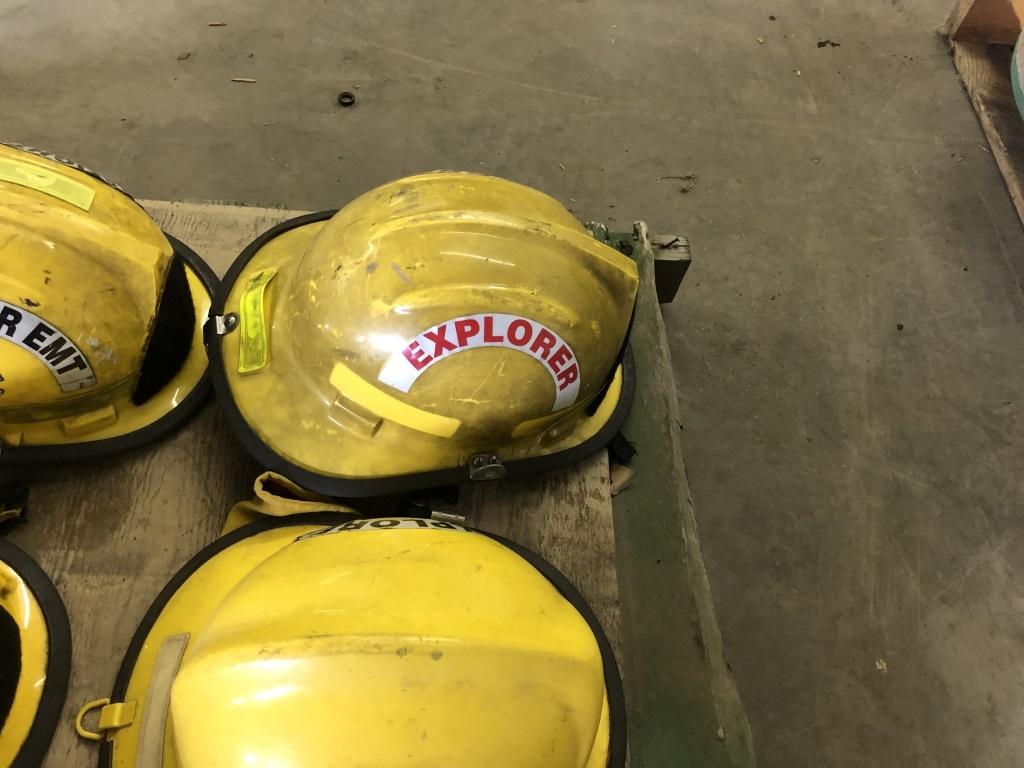 Fireman Hard Helmets Qty 11