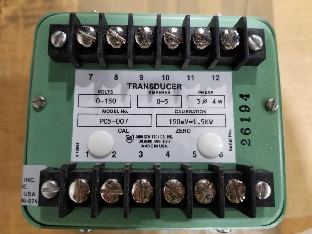 Transducers PC5-007