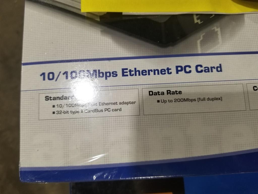 Ethernet PC Card, Qty. 2